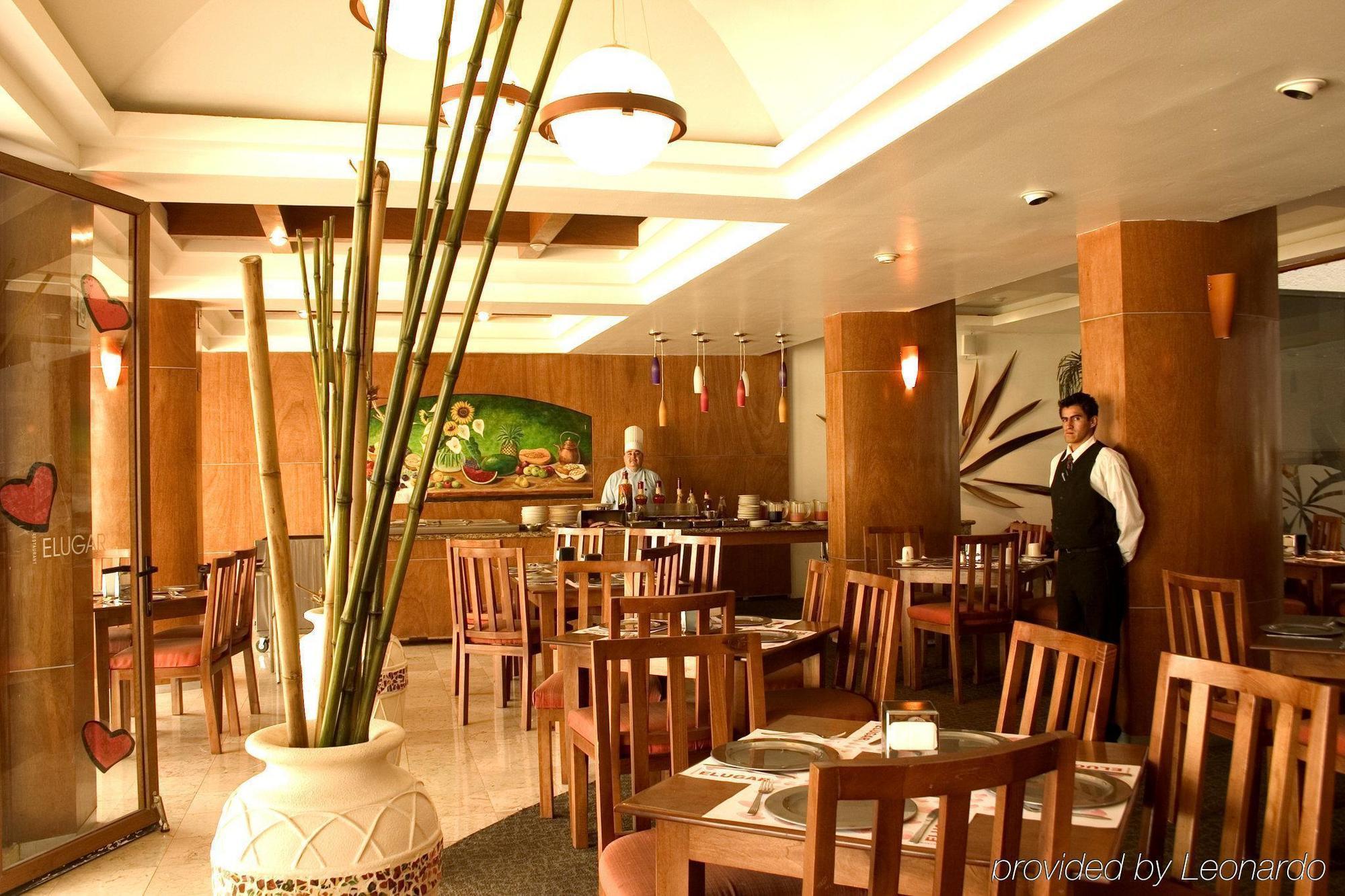 艾米丽酒店 Pachuca 餐厅 照片